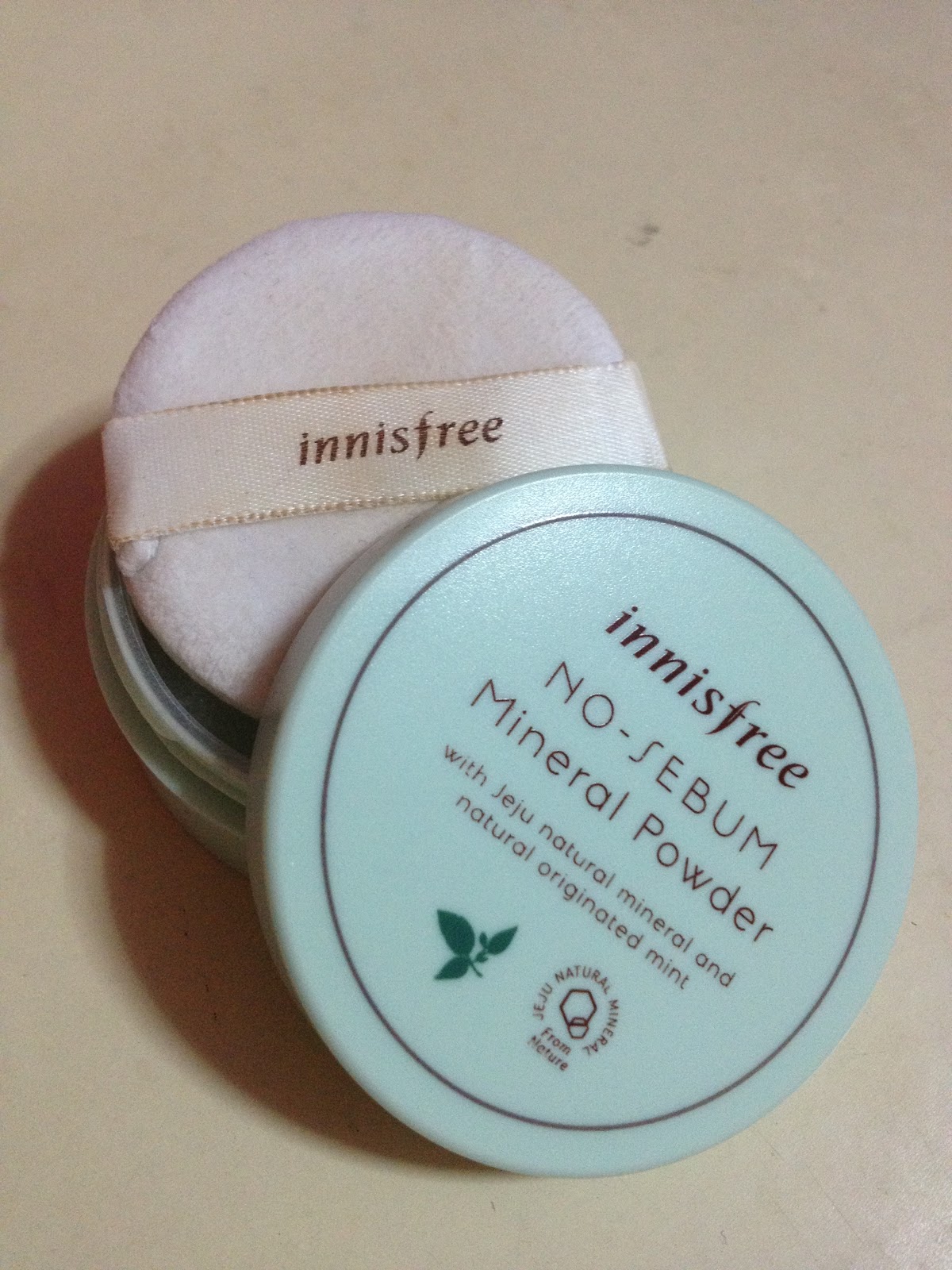 HaruMuu Innisfree NoSebum Mineral Powder Review